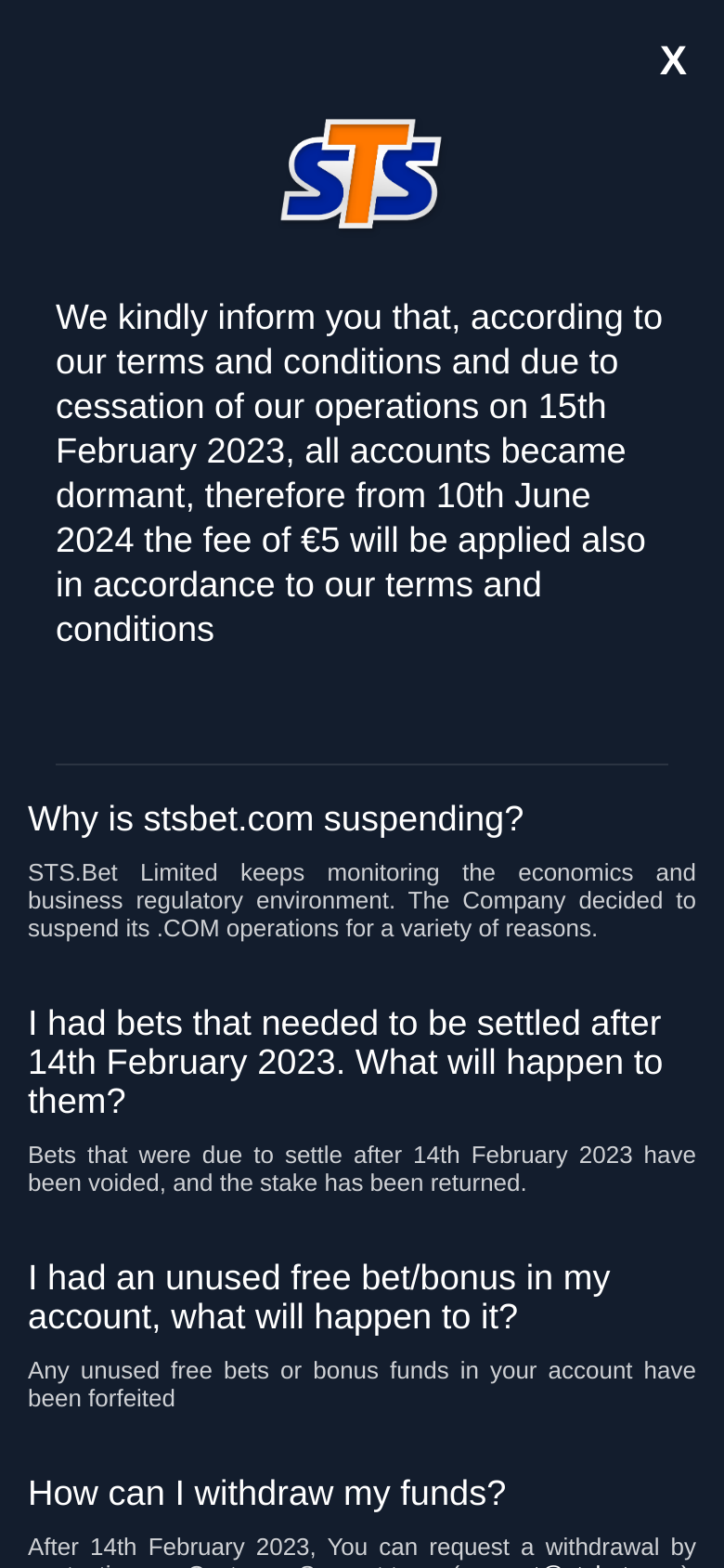 Stsbet mobile homepage, screenshot taken 2026-07-11