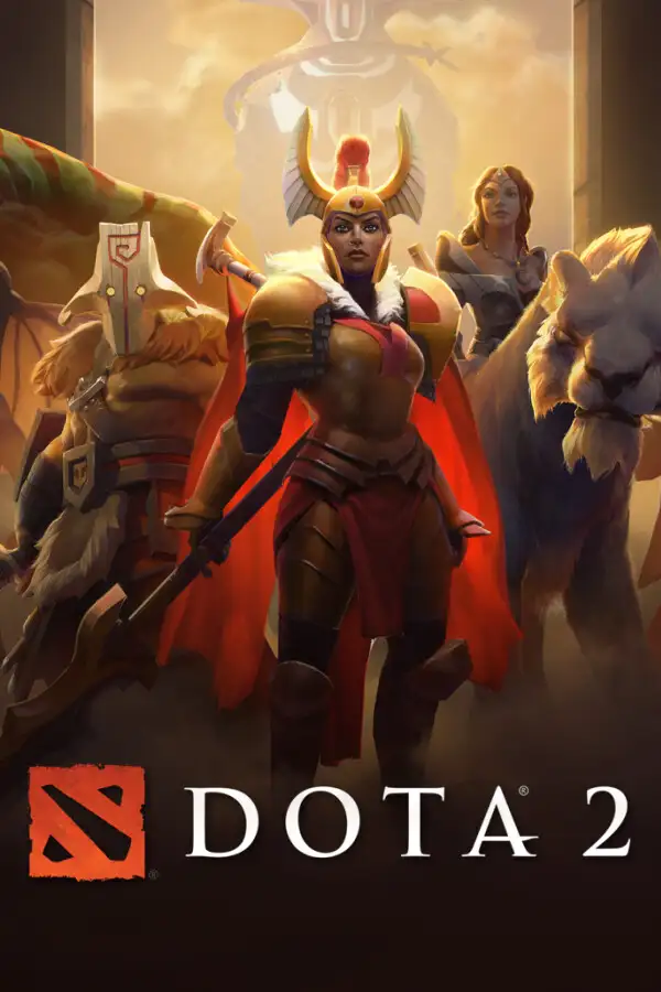 Official Dota 2 promotional key art / Steam store cover image